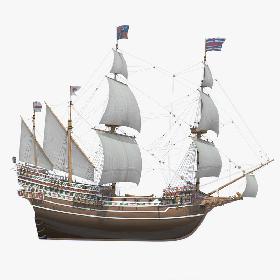 English Galleon HMS Revenge 1577